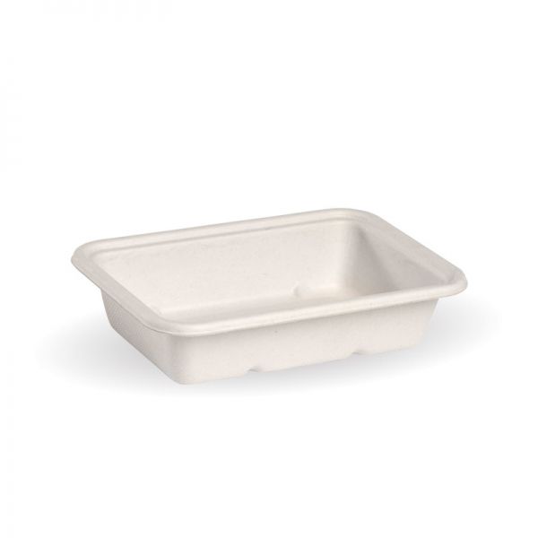 500ml White Sugarcane Container 500/Carton