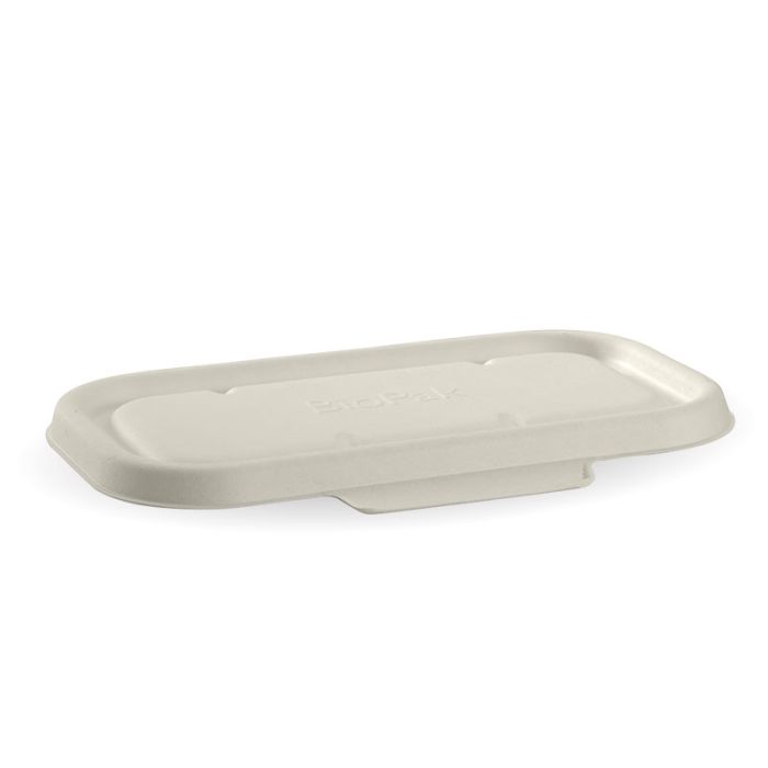 750~1000ml White Sugarcane Lid 500/Carton