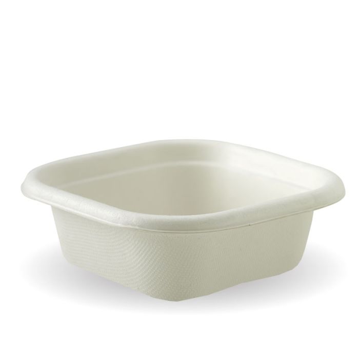 280ml White Sugarcane Container 600/Carton