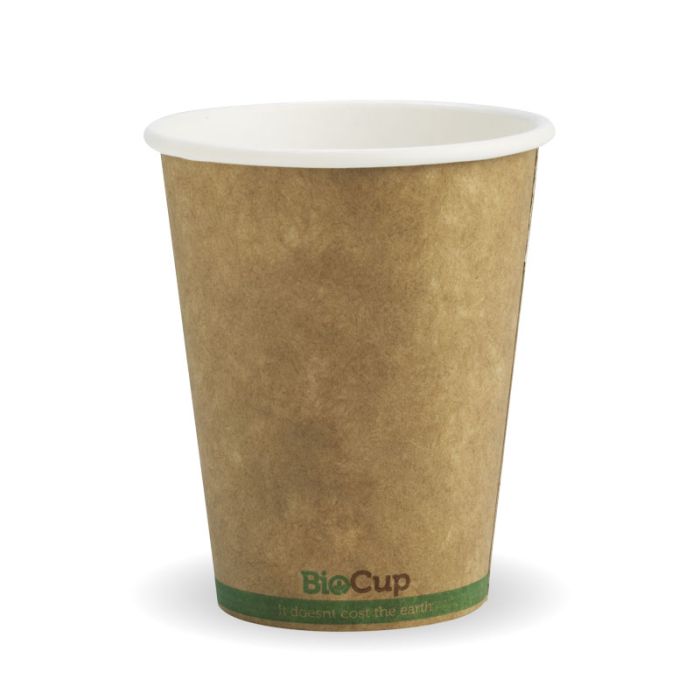 8oz S/W PLA Coated Cup Brown 1000/Carton