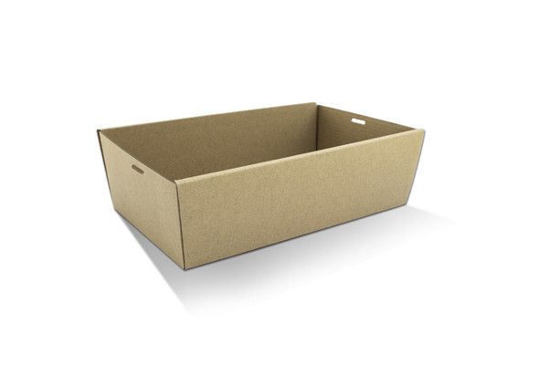 Medium Catering Tray Brown 50/Carton