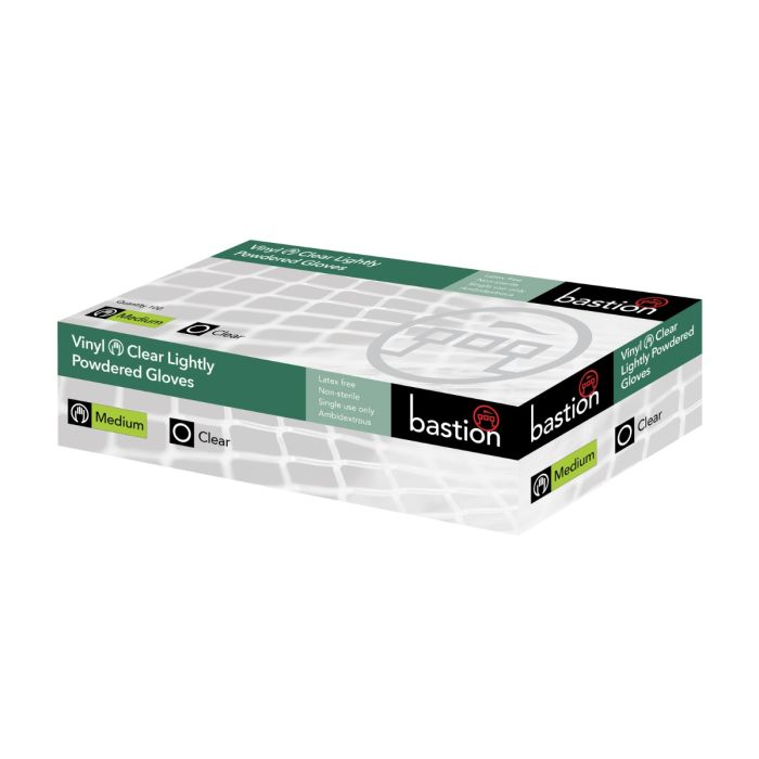 Small Vinyl Glove Low Powder Clear