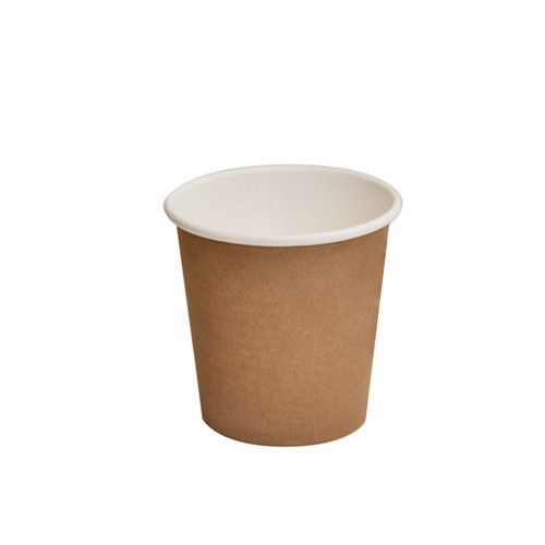 4oz S/W PLA Coated Cup Brown Print 1000/Carton
