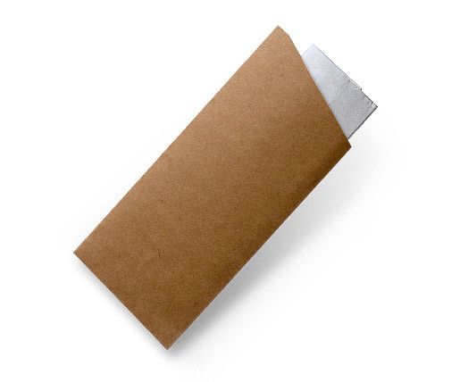 Paper Cutlery Pouch With Napkin 1000/Carton