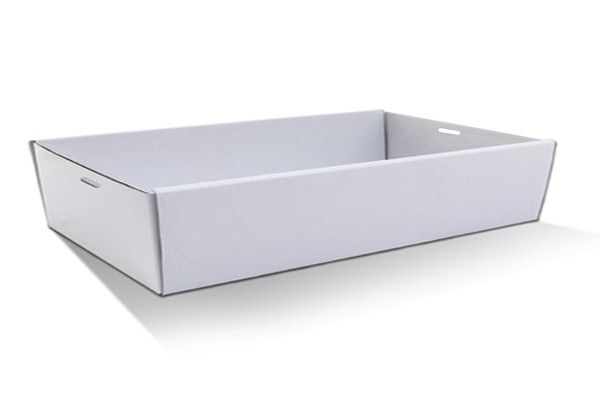 Large Catering Tray White 50/Carton
