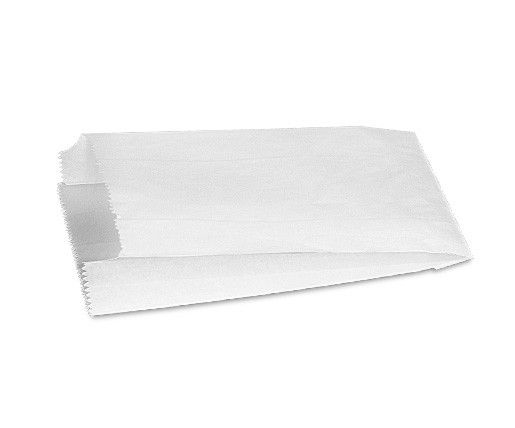 Double Bread White Paper Bag 500/Pack