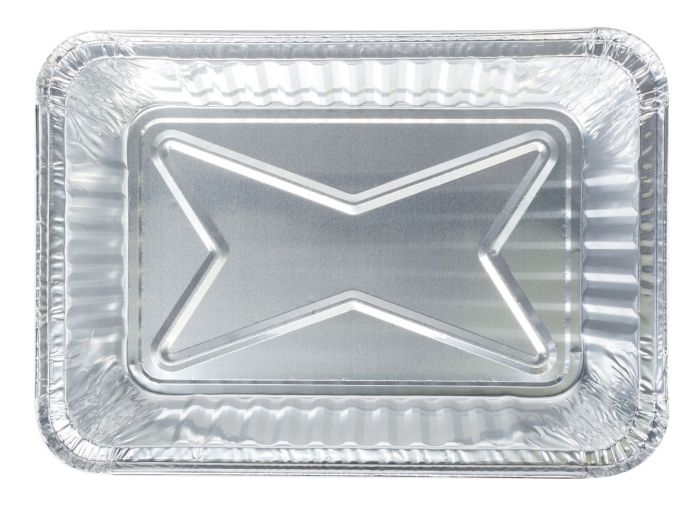 1100ml Foil Tray + Lid Set 500/Carton