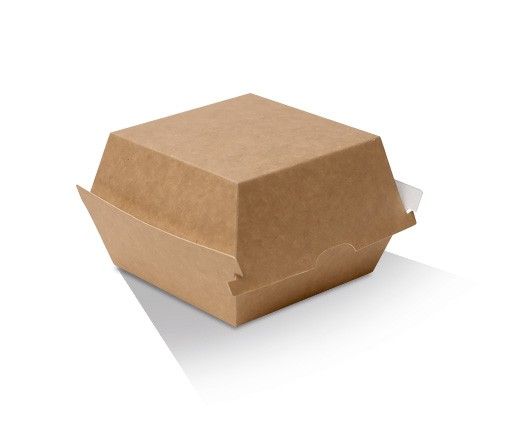 Cardboard Burger Box Brown 500/Carton