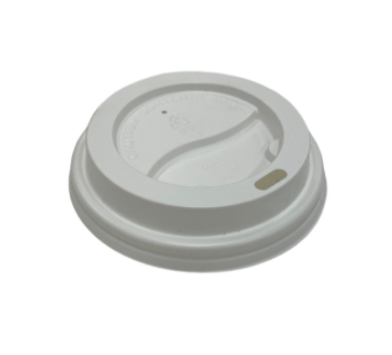 8oz Plastic Lid White 1000/Carton