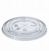 78mm Clear PET Flat Lid X-Slot 1000/Carton