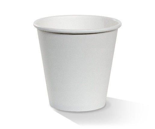 8oz* S/W Cup Plain White 1000/Carton
