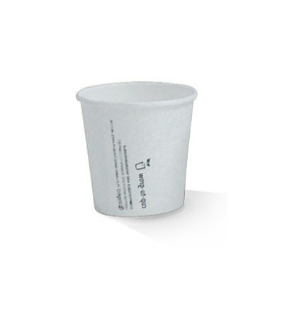 4oz S/W PLA Coated Cup White 1000/Carton