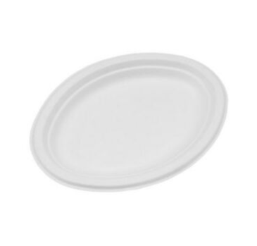 Medium Sugarcane Oval Plate 500/Carton